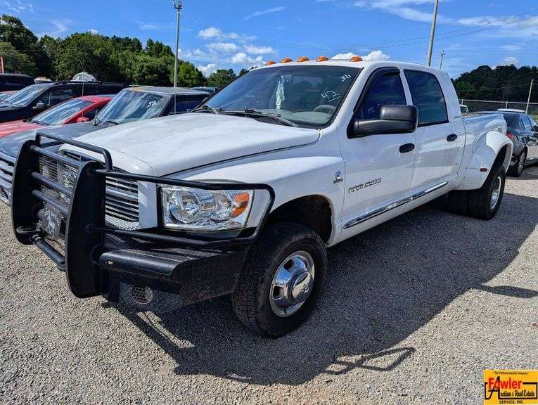 2006 Dodge Ram 3500 With Mega Cab, 4x4 Laramie, Turbo Diesel; 231,249 Miles; VIN 3D7MX49C46G277648.  See video. image