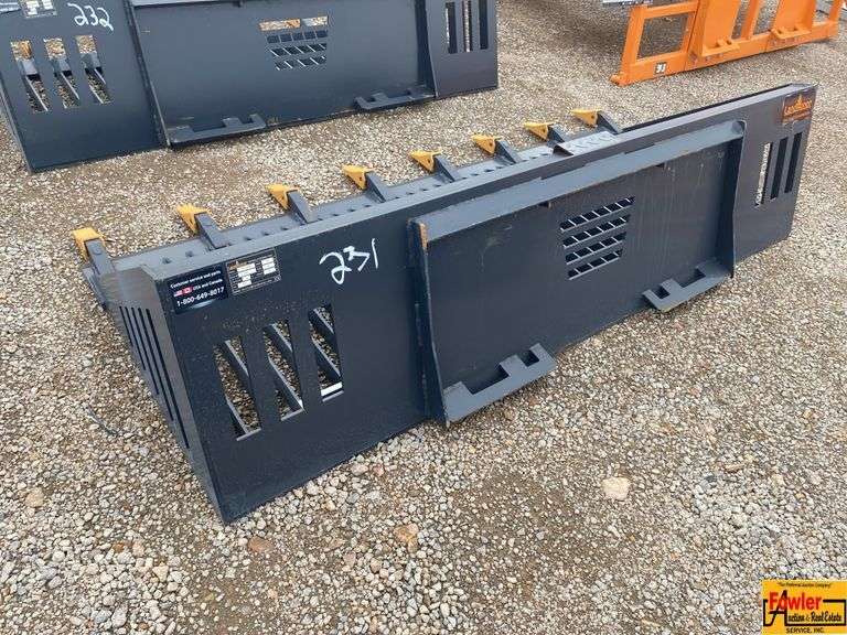 72" Skid Steer Rock Bucket image
