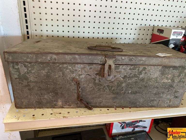 Metal Toolbox & Tools image