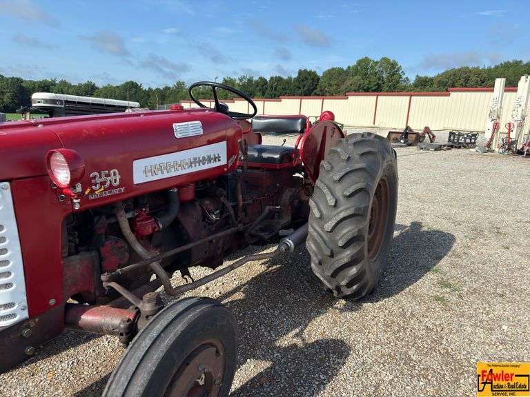 International 350 Tractor.  See video.