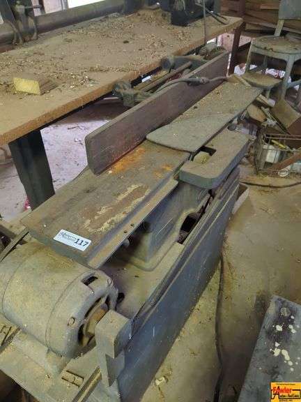 Vintage Wood Jointer Machine image