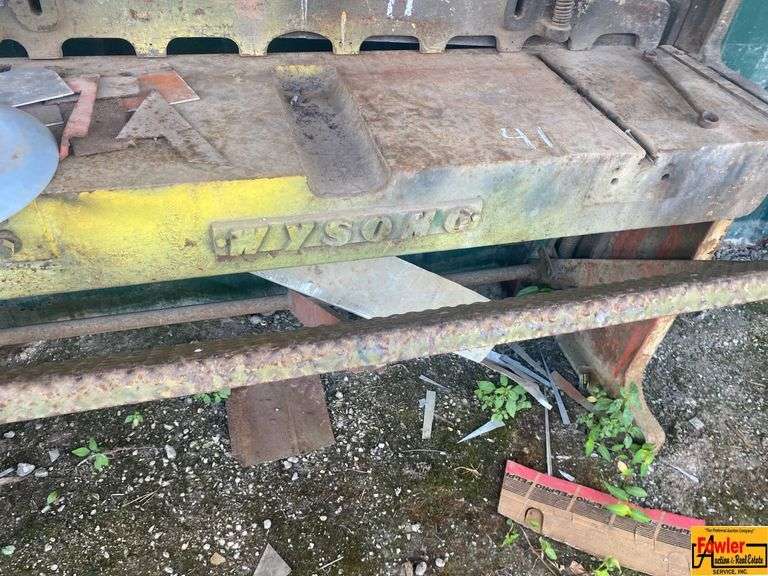 Wysong Sheet Metal Shear
