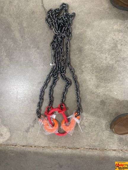5/16" 7' G80 Chain Sling Double image