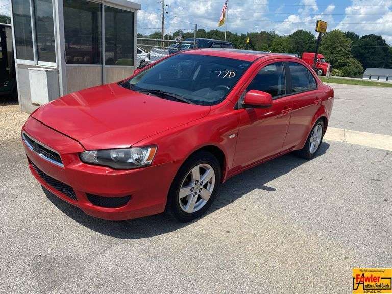 2008 Mitsubishi Lancer; 136,885 Miles; VIN JA3AU26U88U045012.  See video. image