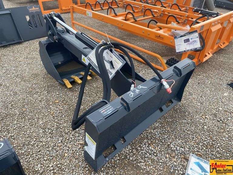 Land Honor Model BH-12-72D Big Arm Backhoe For Skid Steer image