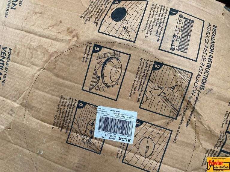 Attic Fan, NIB image