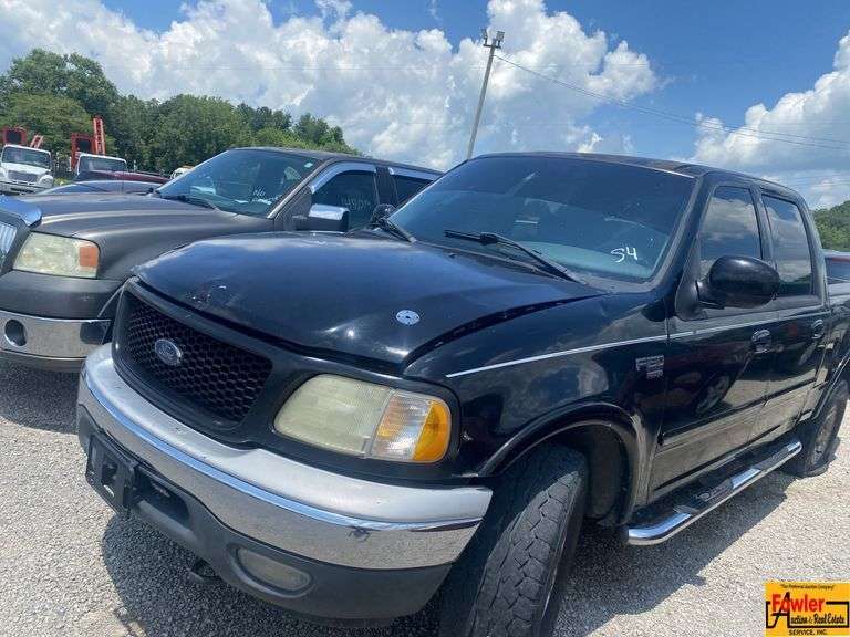 2002 Ford F-150 Pick Up Truck; 372,760 Miles; VIN 1FTRW08L72KD27457.  See video.