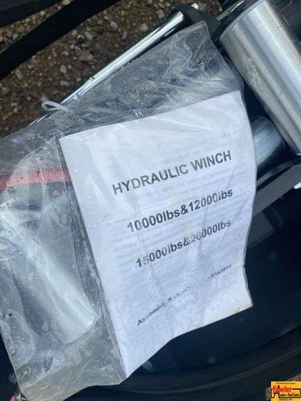 10,000 Lb. Hydraulic Winch