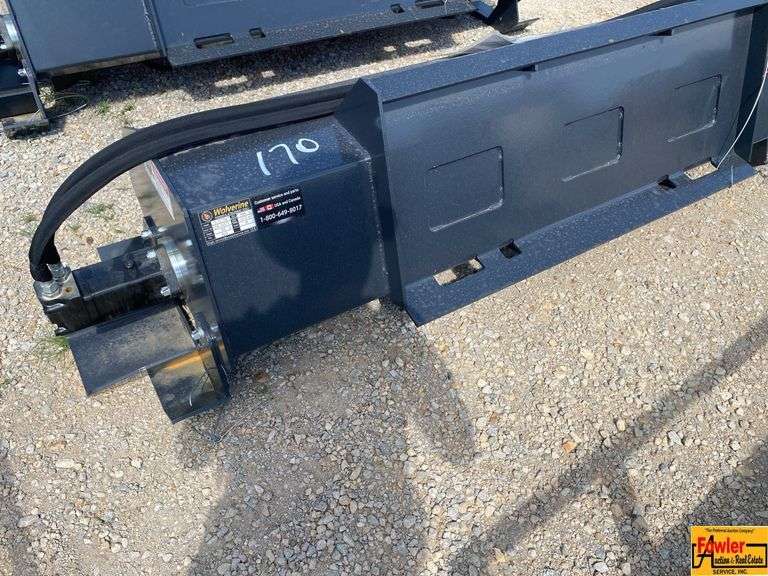 Wolverine 72" Skid Steer Tiller, Model TL-12-72W image