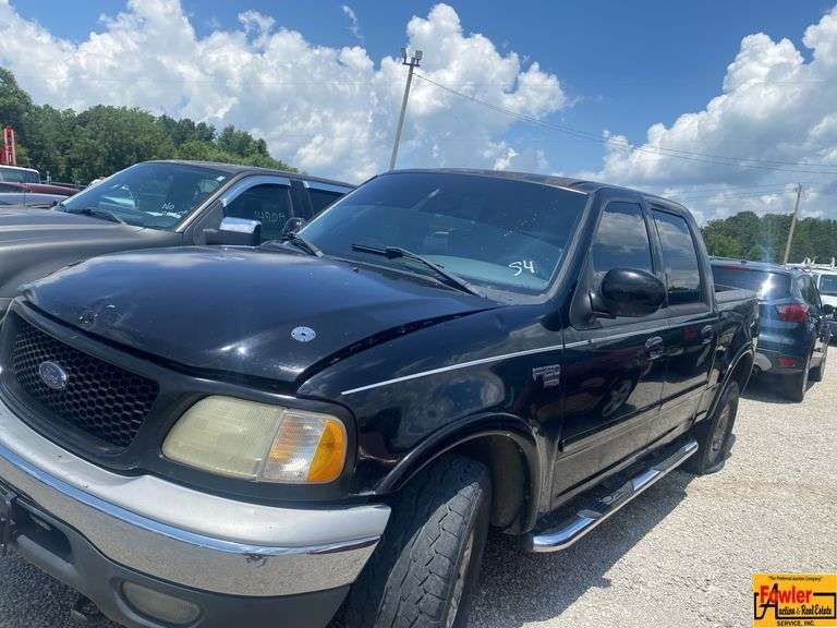 2002 Ford F-150 Pick Up Truck; 372,760 Miles; VIN 1FTRW08L72KD27457.  See video. image