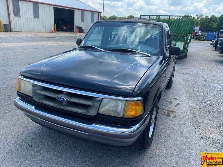 1997 Ford Ranger XLT Pick Up; 120,166 Miles; VIN 1FTCR10A0VPB40680.  Rebuilt title. See video. image
