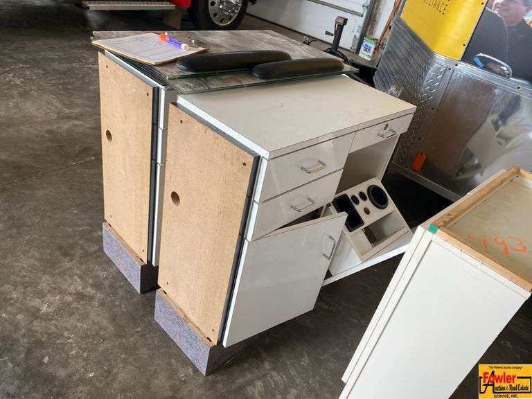 Salon Station Cabinets image