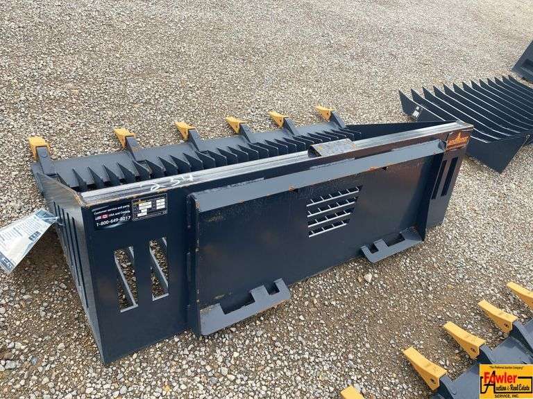 72" Skid Steer Rock Bucket image