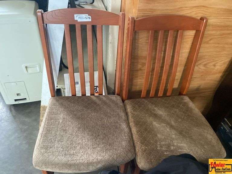 (2) Dining Table Chairs image