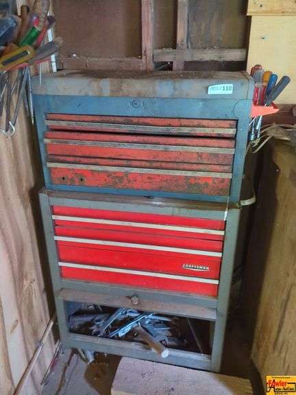 Craftsman Tool Chest with Assorted Tools image