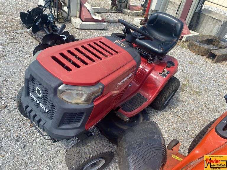 Troy-bilt 42" Mower.  See video. image