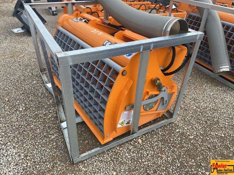 Skid Steer Double Discharge Concrete Mixer, Model DCM-11-250G image