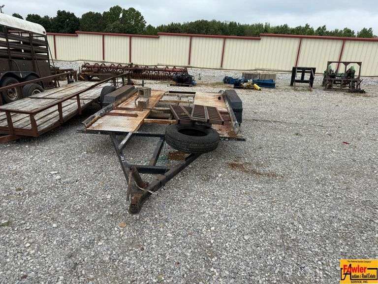 20'x7' Equipment Trailer; Bill Of Sale Only image
