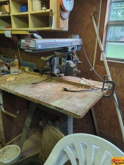 Craftsman 10" Radial Arm Saw image