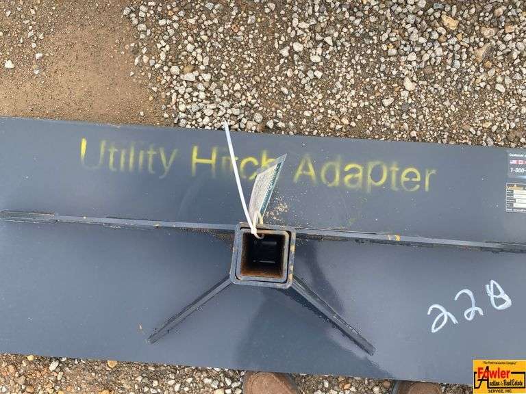 Land Honor Skid Steer Utility Hitch Adapter 2" Receiver, Model UHA-16-3000G