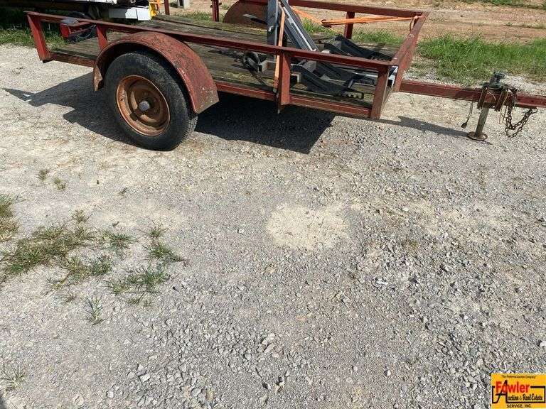 SMALL UTILITY TRAILER, BILL OF SALE ONLY image