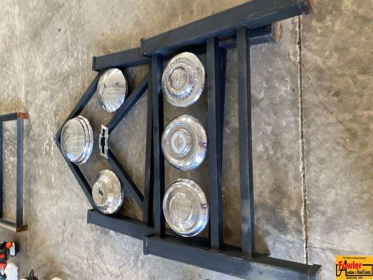 Bed Frame With Hub Cap Theme image