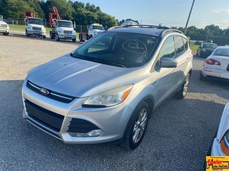 2013 Ford Escape SE With EcoBoost; 140,598 Miles; VIN 1FMCU0GX0DUD07165.  See video.