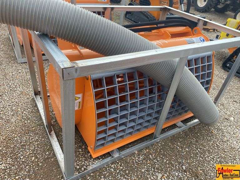 Skid Steer Double Discharge Concrete Mixer, Model DCM-11-250G image