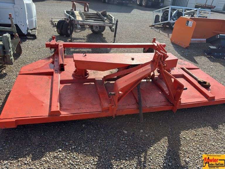 10' Bush Hog, orange image