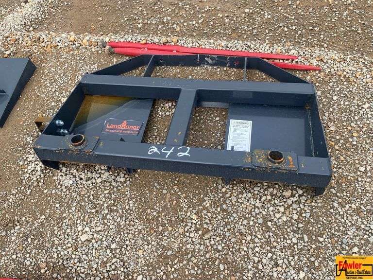Land Honor Model 85-22-2500G Hay Fork For Skid Steer
