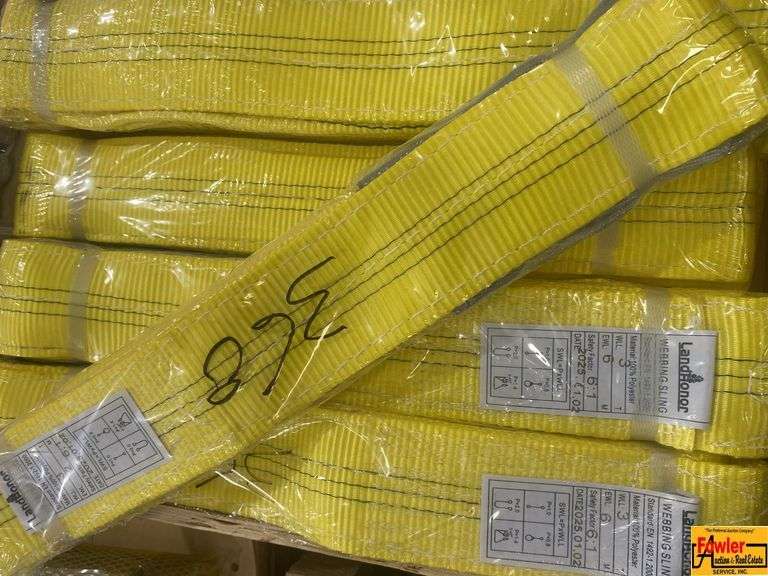 (1) Lot Of Yellow Straps image