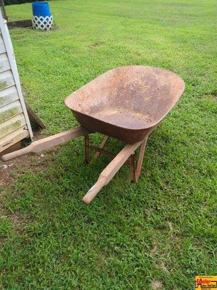 Metal Wheelbarrow image