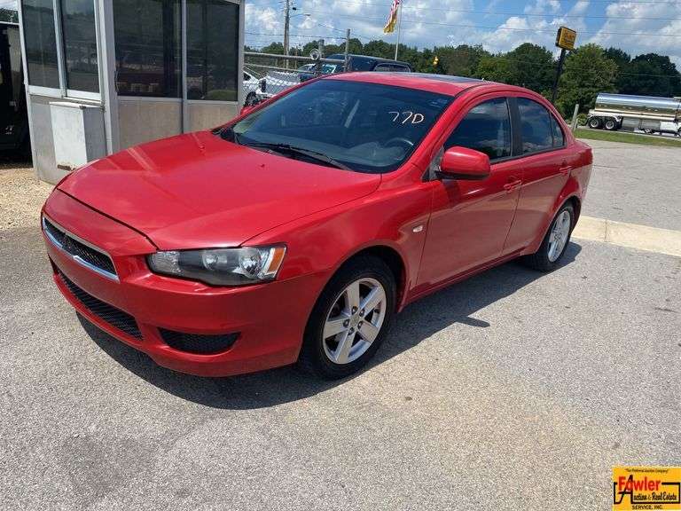 2008 Mitsubishi Lancer; 136,885 Miles; VIN JA3AU26U88U045012.  See video.