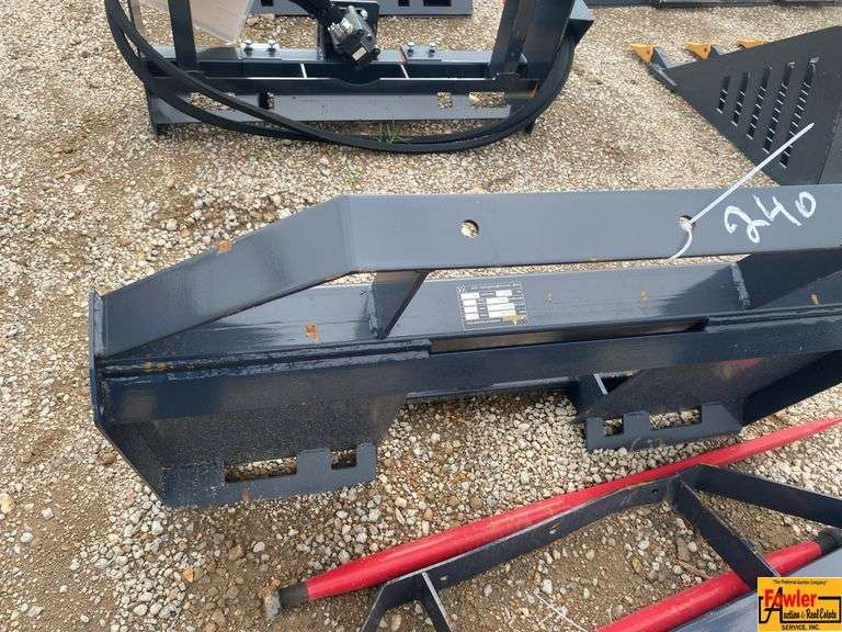 Land Honor Model 85-22-2500G Hay Fork For Skid Steer