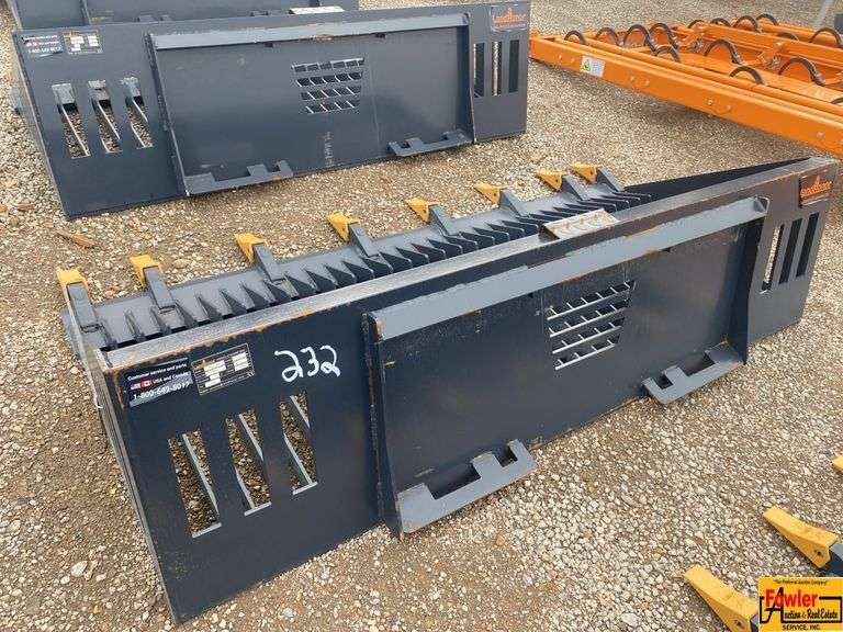 72" Skid Steer Rock Bucket image
