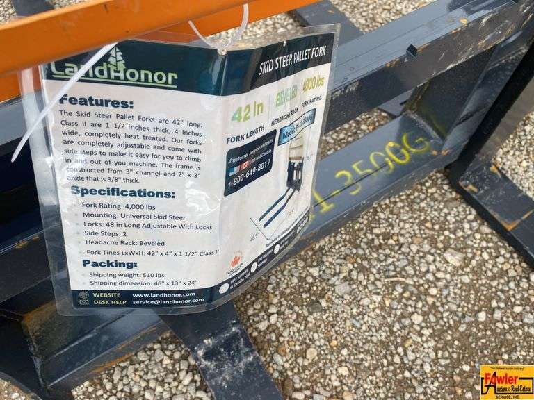 Land Honor Pallet Forks