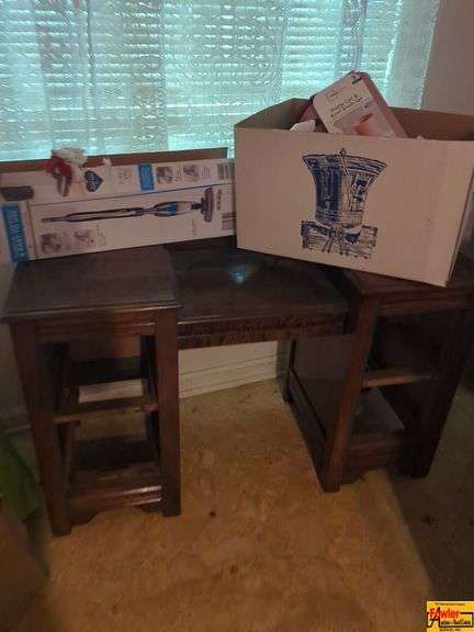 Console, Vintage Side Table, Vanity Table (missing drawers) & Miscellaneous