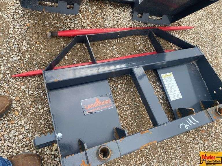 Land Honor Model 85-22-2500G Hay Fork For Skid Steer image