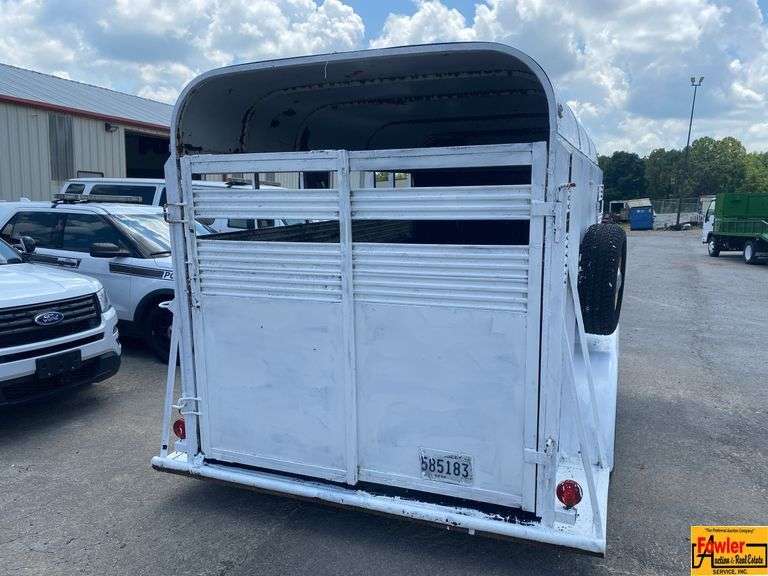 Stock Trailer; Bill Of Sale Only