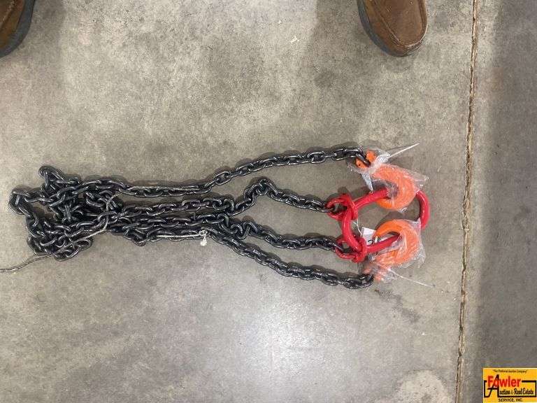 5/16" 7' G80 Chain Sling Double image