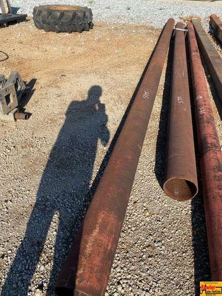 (3) Round Metal Pipes image