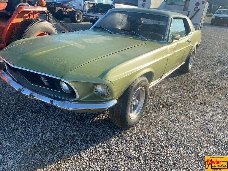 1969 Ford Hardtop Grande Mustang; 06,411 Miles Showing; VIN 9F01L190407; Bill Of Sale Only. See video. image