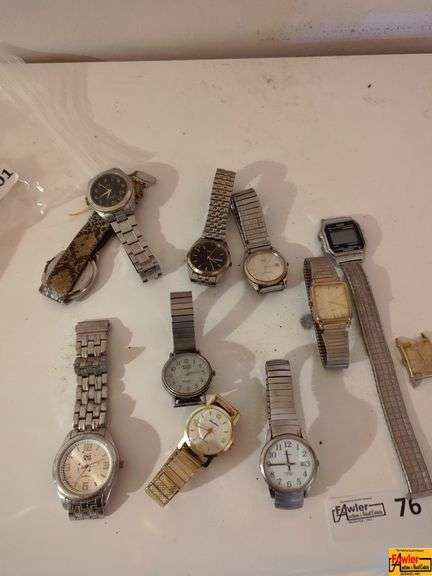 Assortment Of Men's Wristwatches image
