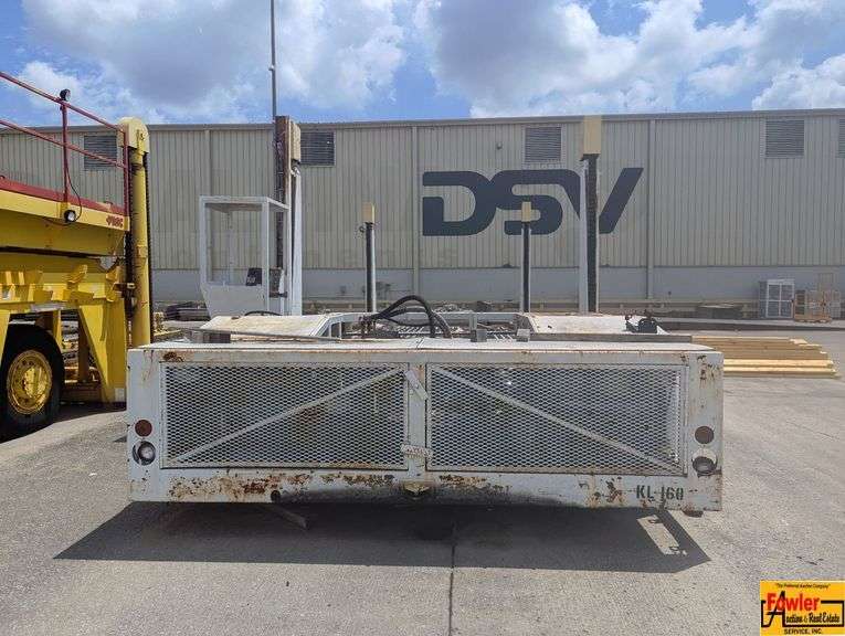 Aircraft Cargo Loader to be viewed & picked up at Huntsville's Airport Cargo Yard.  For more information, call Greg Bottom at (256) 777-4496.  Buyer is completely responsible for dismantling & moving.