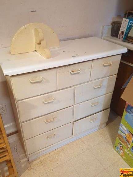 White Chest Of Drawers image