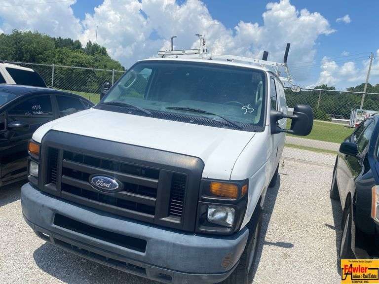 2012 Ford E-250 Econoline Van; 214,787 Miles; VIN 1FTNE2EW9CDB01843. See video. image