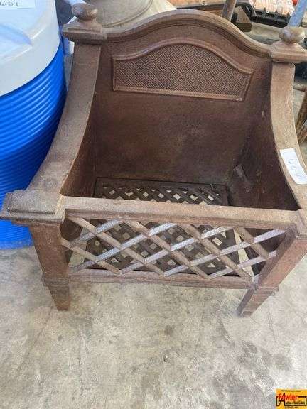 Cast Iron Fireplace Log Holder image