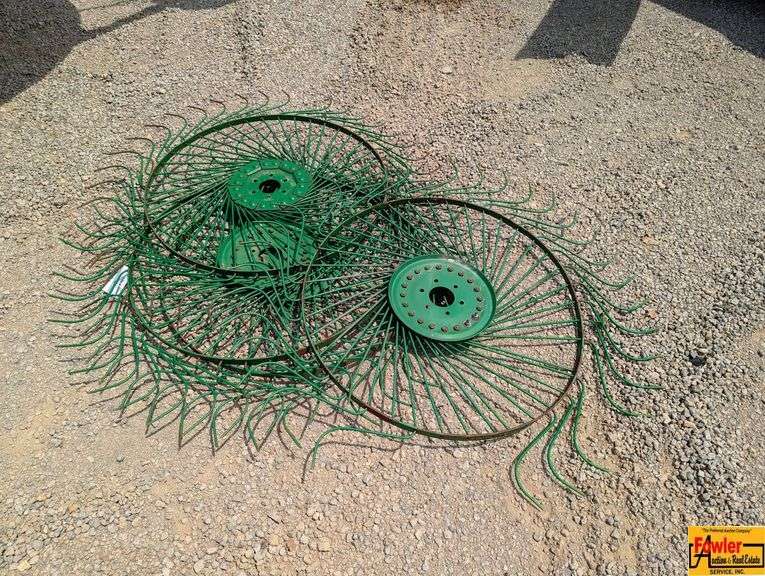 (4) Hay Rake Wheels image