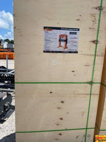 Land Honor 100-Ton Capacity Hydraulic Shop Press, Model LHR-SP100