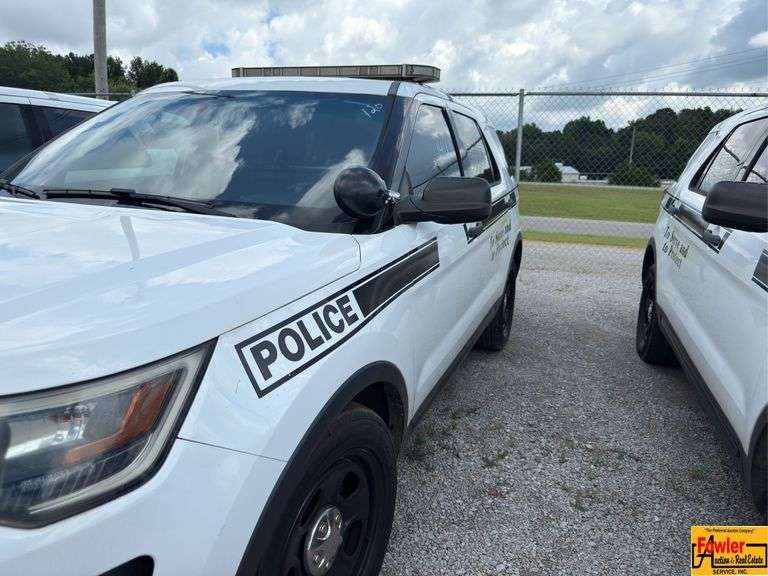 2016 Ford Explorer Police Interceptor; 141,664 Miles; VIN 1FM5K8AR2GGD16363 (021843).  IMPORTANT:  Only municipal purchasing agents may bid.  Please call our office at (256) 420-4454 to be approved.  See video.